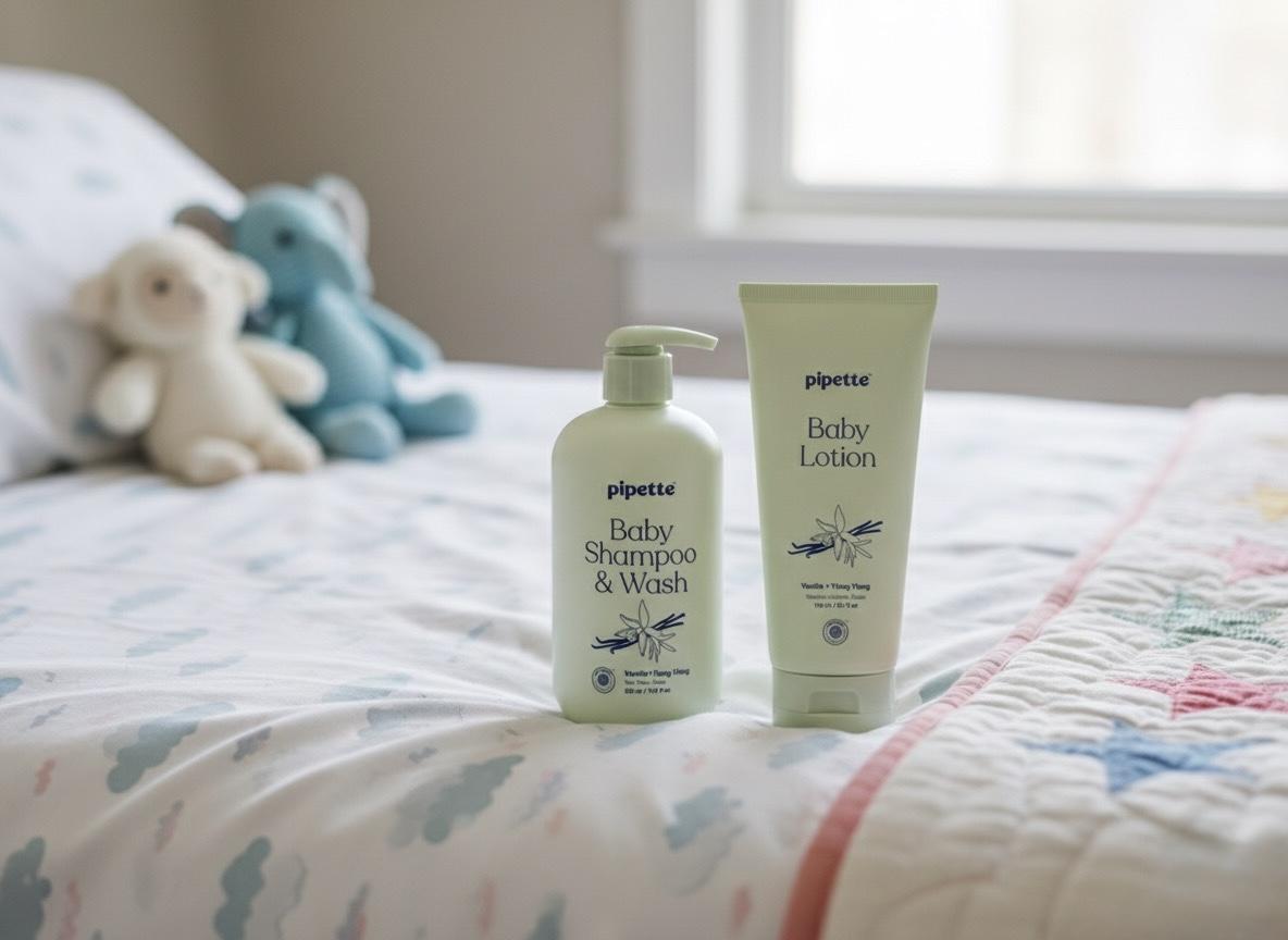 Pipette Baby Shampoo + Lotion Duo